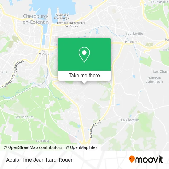 Acais - Ime Jean Itard map