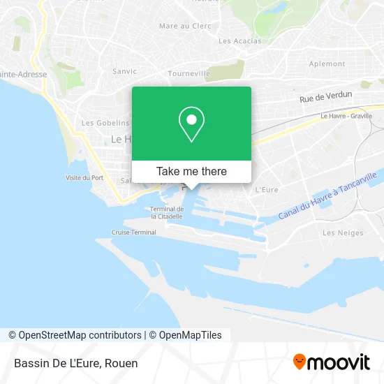 Bassin De L'Eure map