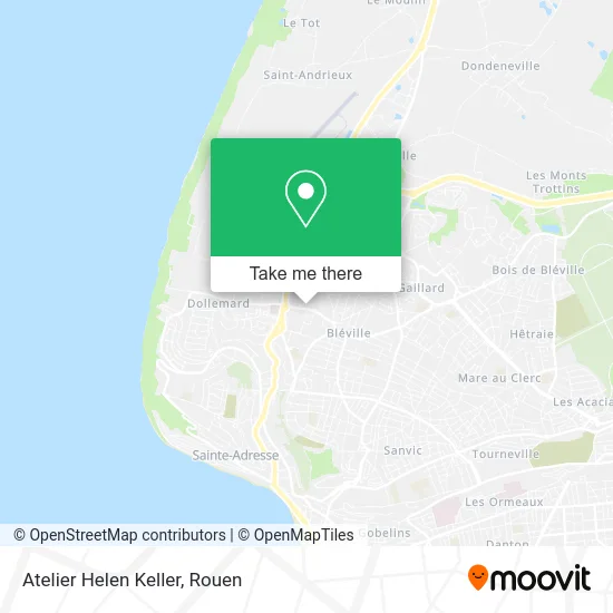 Atelier Helen Keller map