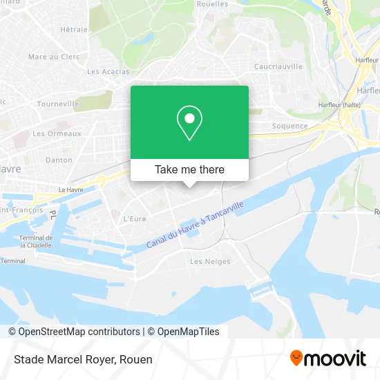 Stade Marcel Royer map