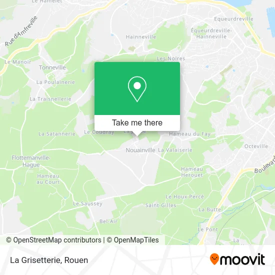 La Grisetterie map