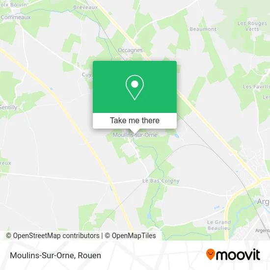 Moulins-Sur-Orne map