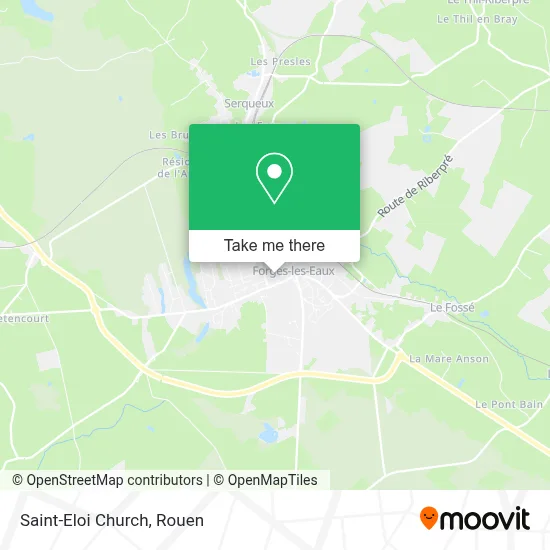 Église Saint-Eloi map