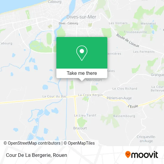 Cour De La Bergerie map