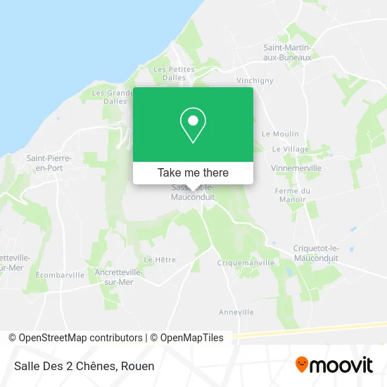 Salle Des 2 Chênes map