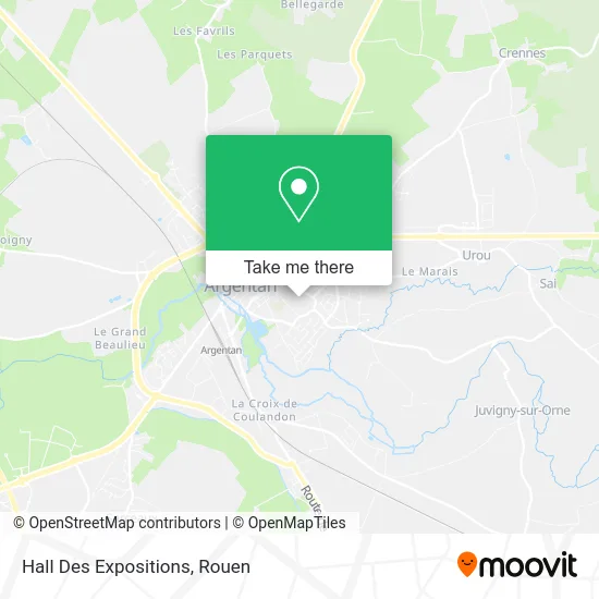 Hall Des Expositions map