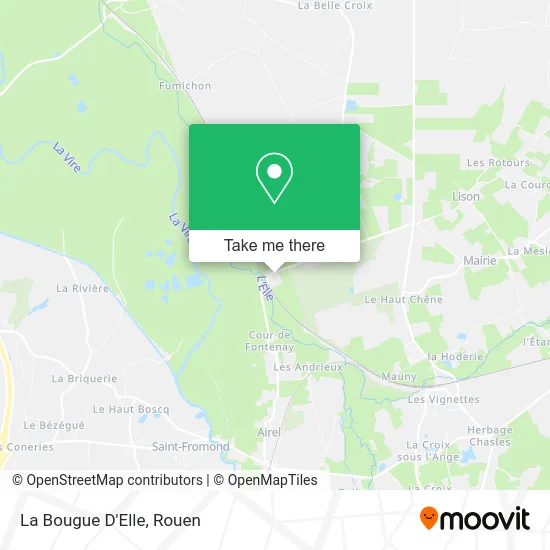 La Bougue D'Elle map