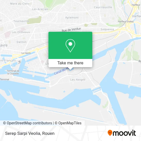 Serep Sarpi Veolia map