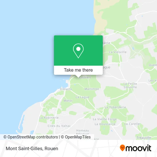 Mont Saint-Gilles map