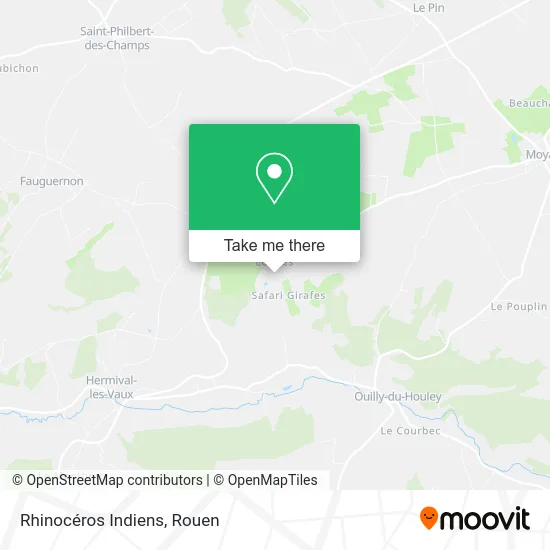 Rhinocéros Indiens map