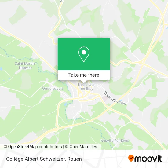 Collège Albert Schweitzer map