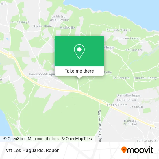 Vtt Les Haguards map