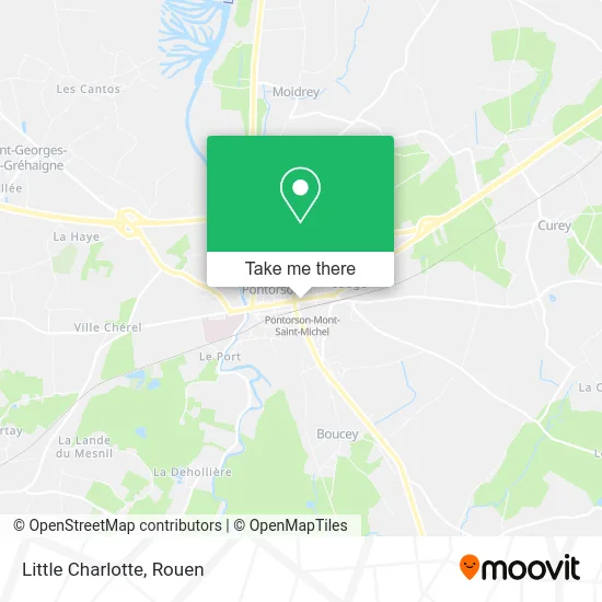 La Petite Charlotte map