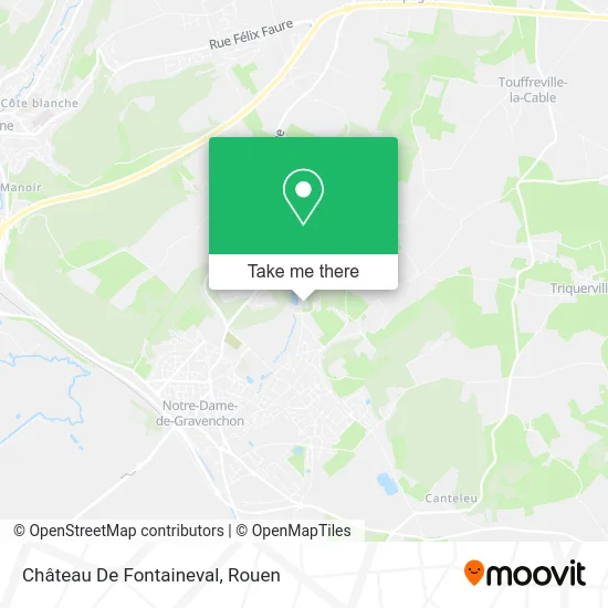 Château De Fontaineval map