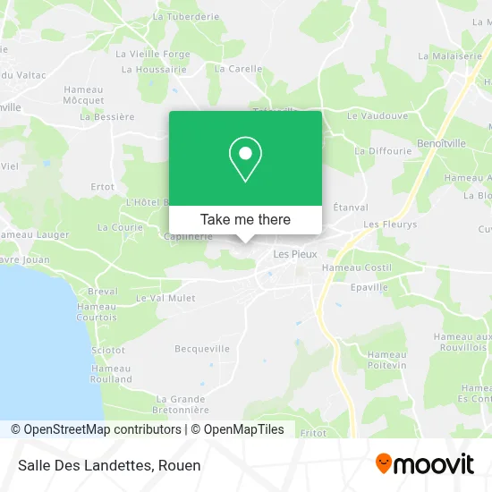 Salle Des Landettes map