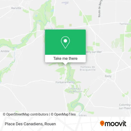 Place Des Canadiens map