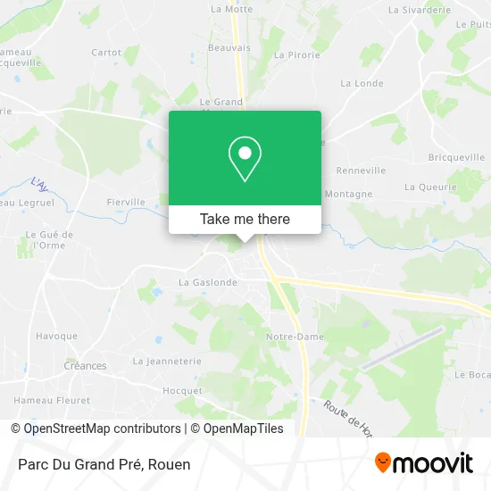 Parc Du Grand Pré map
