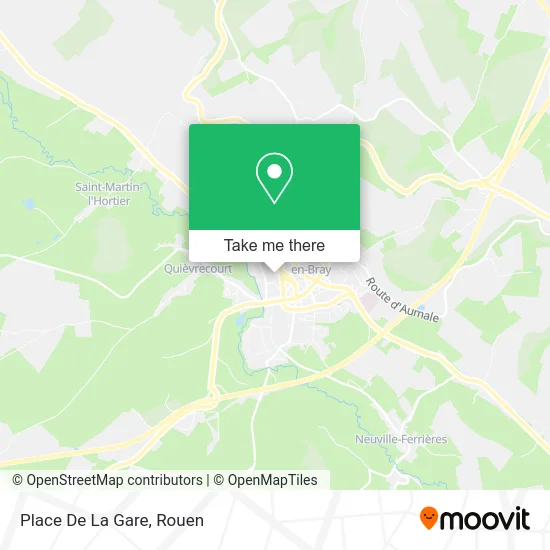 Place De La Gare map