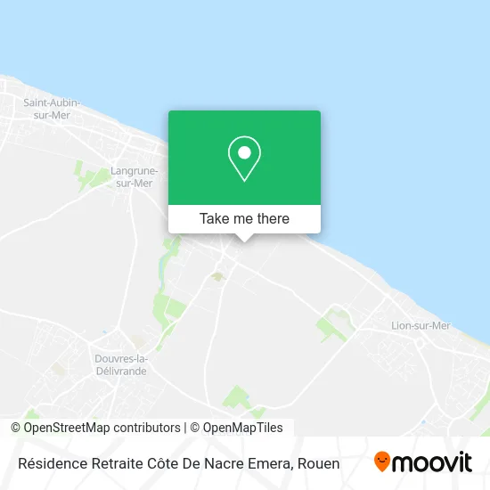 Résidence Retraite Côte De Nacre Emera map