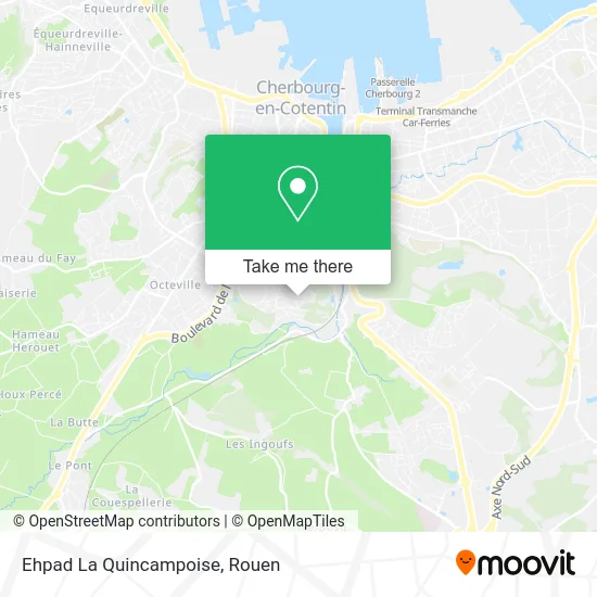 Ehpad La Quincampoise map