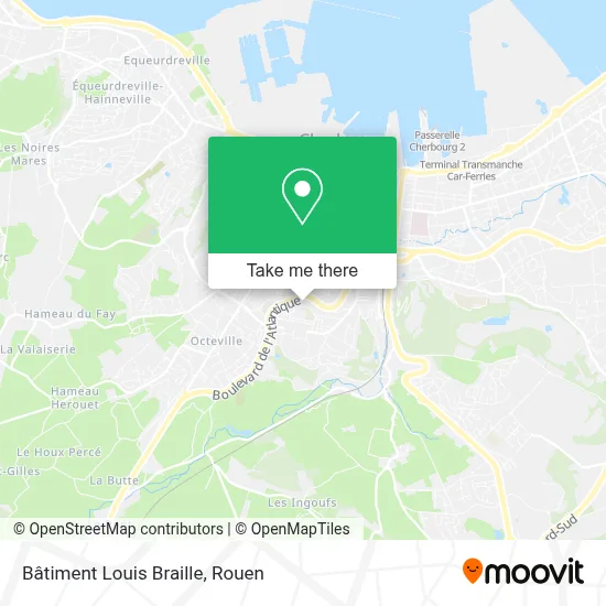 Bâtiment Louis Braille map