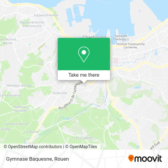 Gymnase Baquesne map