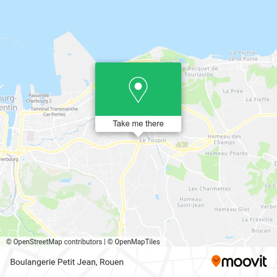 Boulangerie Petit Jean map