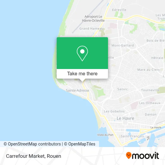 Carrefour Market map