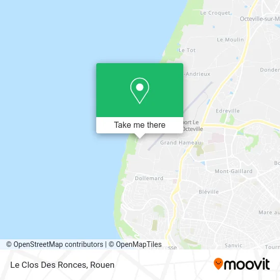 Le Clos Des Ronces map