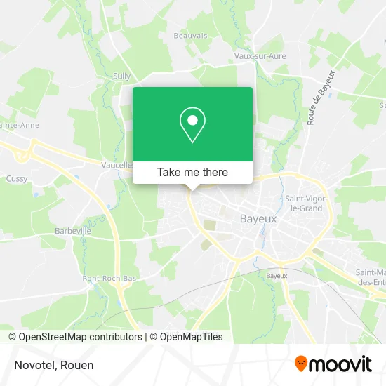 Novotel map