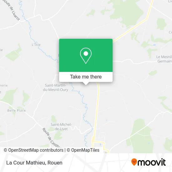 La Cour Mathieu map
