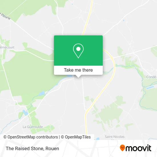 La Pierre Levée map