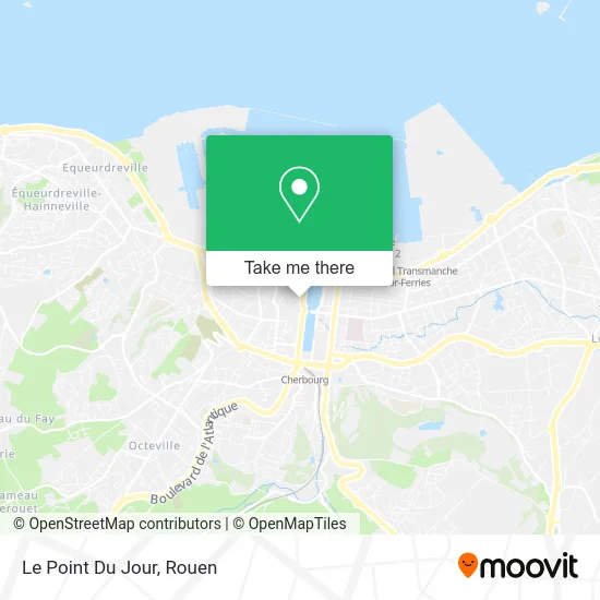 Le Point Du Jour map