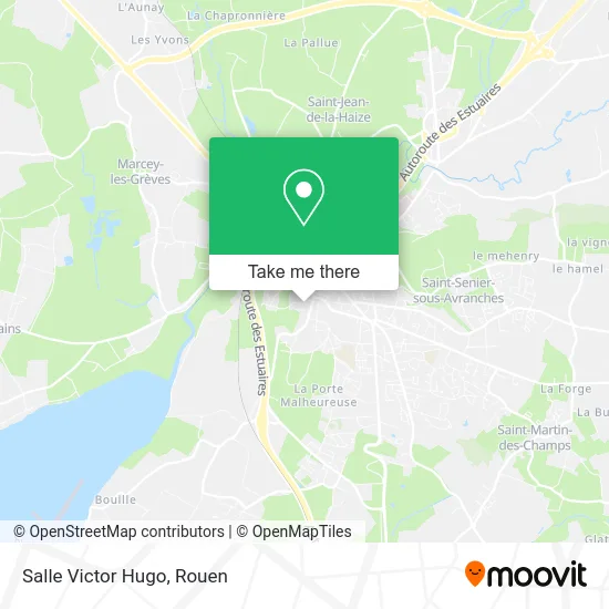 Salle Victor Hugo map