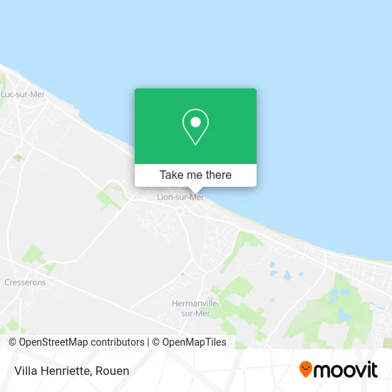 Villa Henriette map