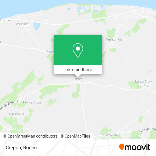 Crépon map