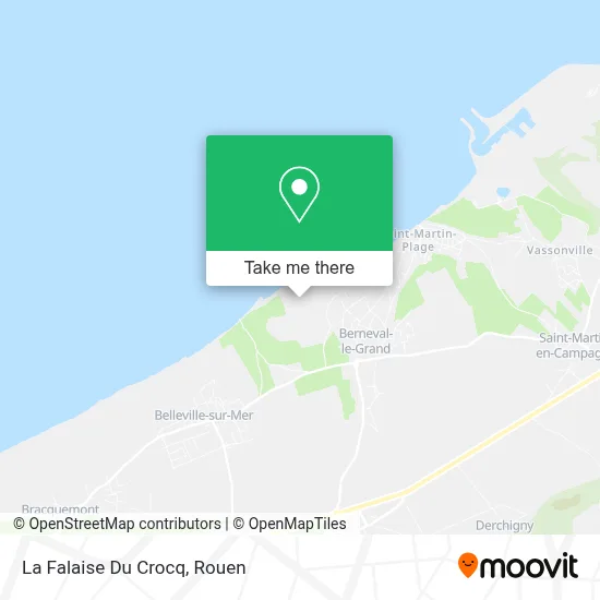 La Falaise Du Crocq map