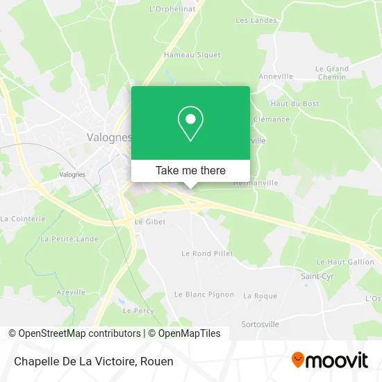 Chapelle De La Victoire map