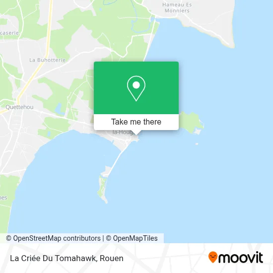 La Criée Du Tomahawk map