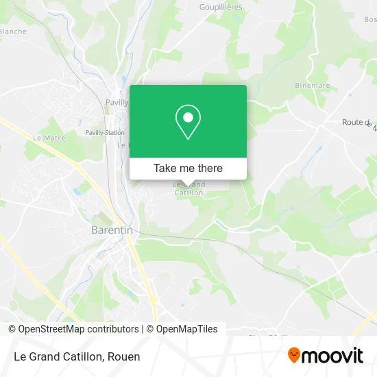 Le Grand Catillon map