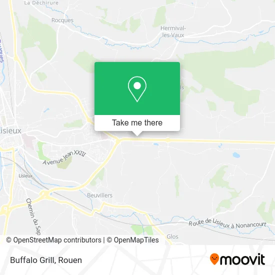 Buffalo Grill map