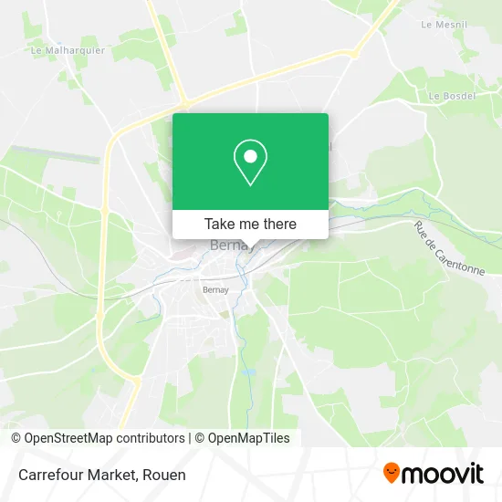 Carrefour Market map