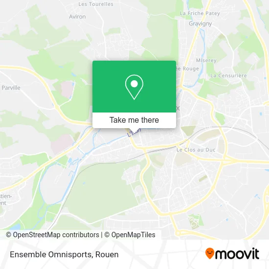 Ensemble Omnisports map