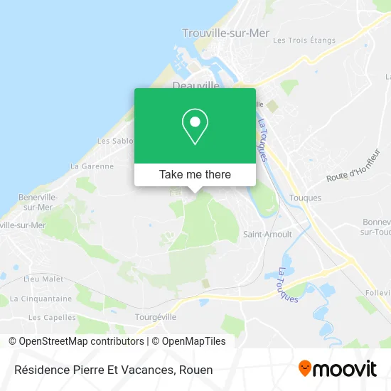 Résidence Pierre Et Vacances map