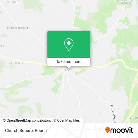 Place De L'Église map