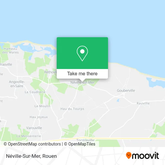 Néville-Sur-Mer map
