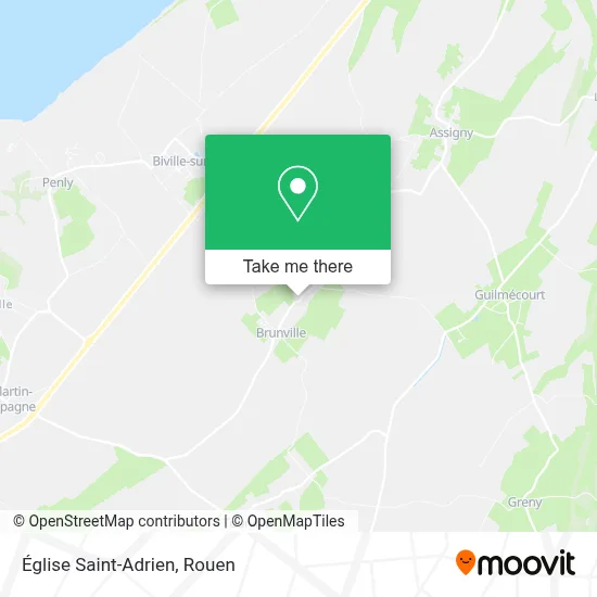 Église Saint-Adrien map