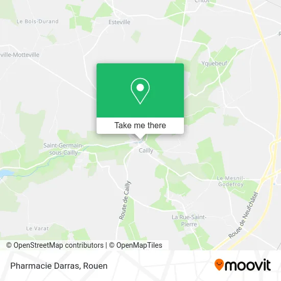 Pharmacie Darras map