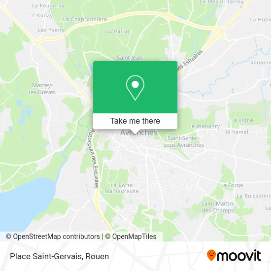 Place Saint-Gervais map