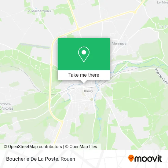 Boucherie De La Poste map